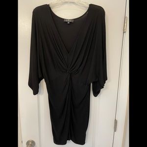 Lulus Black Short Sleeve Dress Size XL